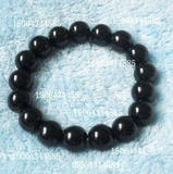 Томариновый браслет глазированные черные круглые бусины яркий браслет мужской вермикулитный браслет красиво красиво