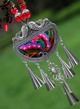 混合材质合金女中长款毛衣链