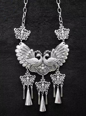 合金苗银女苗银项链毛衣链