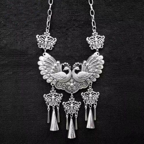 合金苗银女苗银项链毛衣链