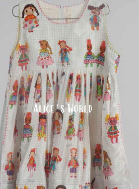 Alice's World | Pero Doll 儿童娃娃款连衣裙