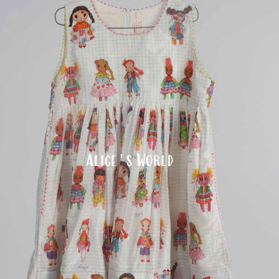 Alice's World | Pero Doll 儿童娃娃款连衣裙
