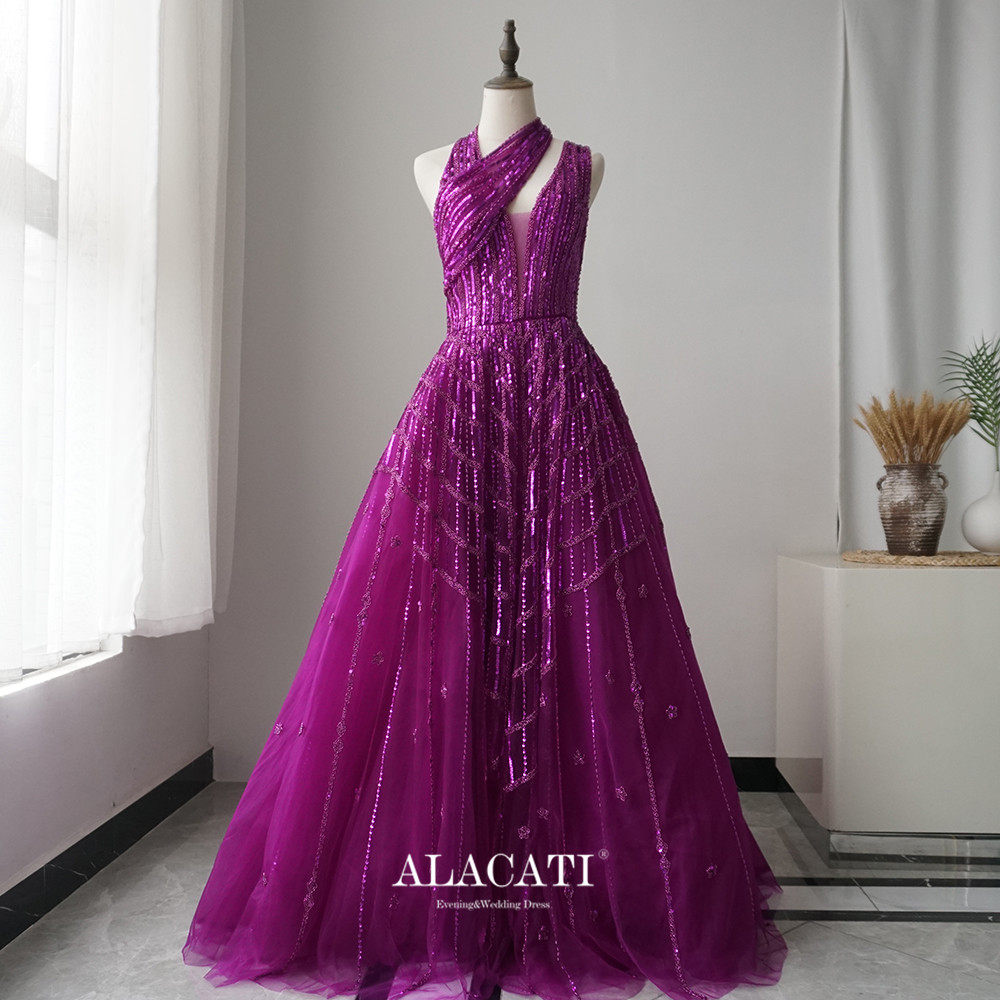 alacati时尚蓬蓬裙长款晚礼服