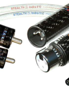 Step Sound美国Stealth/神雕 Indra V10/V18 RCA/XLR信号线