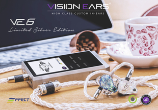 8芯VE6S配线单晶银 Leonidas 银镀金耳塞升级线 新加坡Effect