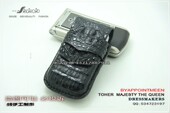 A级鳄鱼背皮手工皮套适用于威图Vertu翻盖款 手机套挂腰皮套保护套