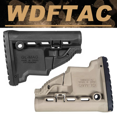 FAB托水软弹尼龙M4后托配件司马