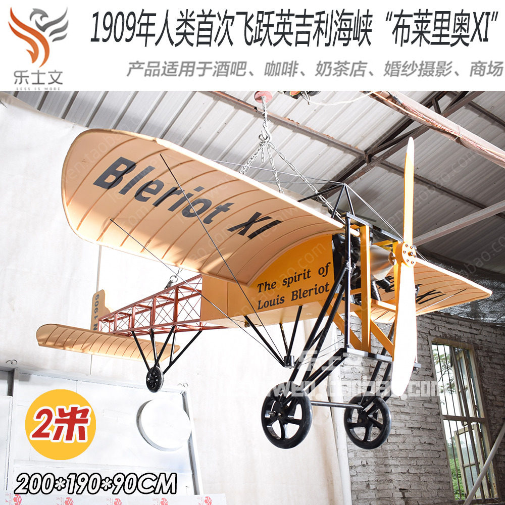 人类飞跃英吉利海峡布莱里奥XI图片