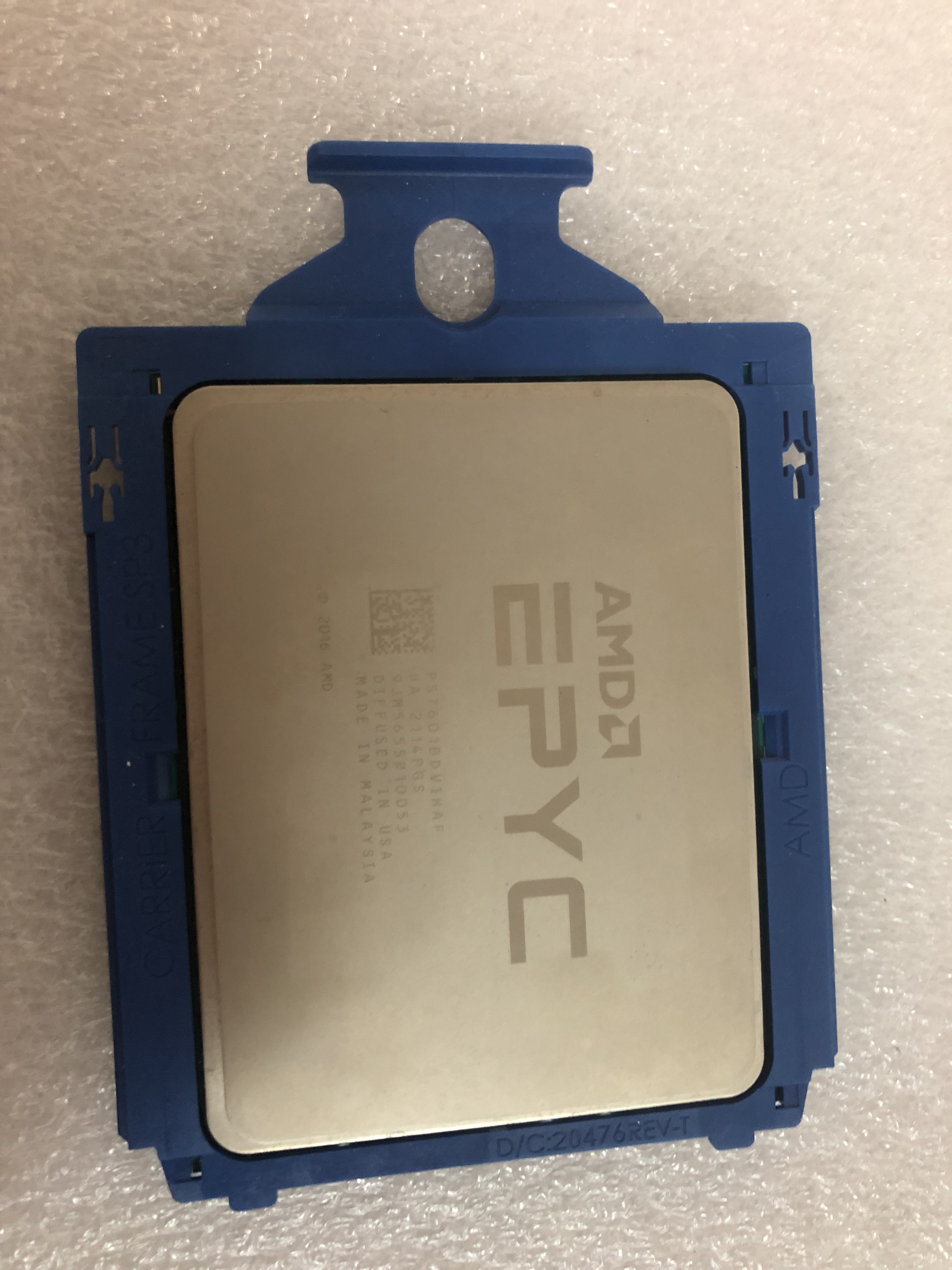 EPYC7601正式版CPU处理器