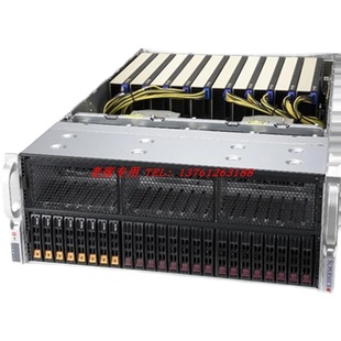 521GE H100 TNRT 10卡 GPU服务器准系统 铂金双路8490H 超微SYS