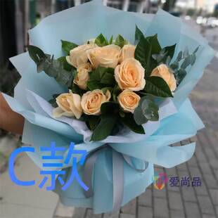 生日祝寿白玫瑰江西上饶花店送花波阳县万年县婺源县同城鲜花快递