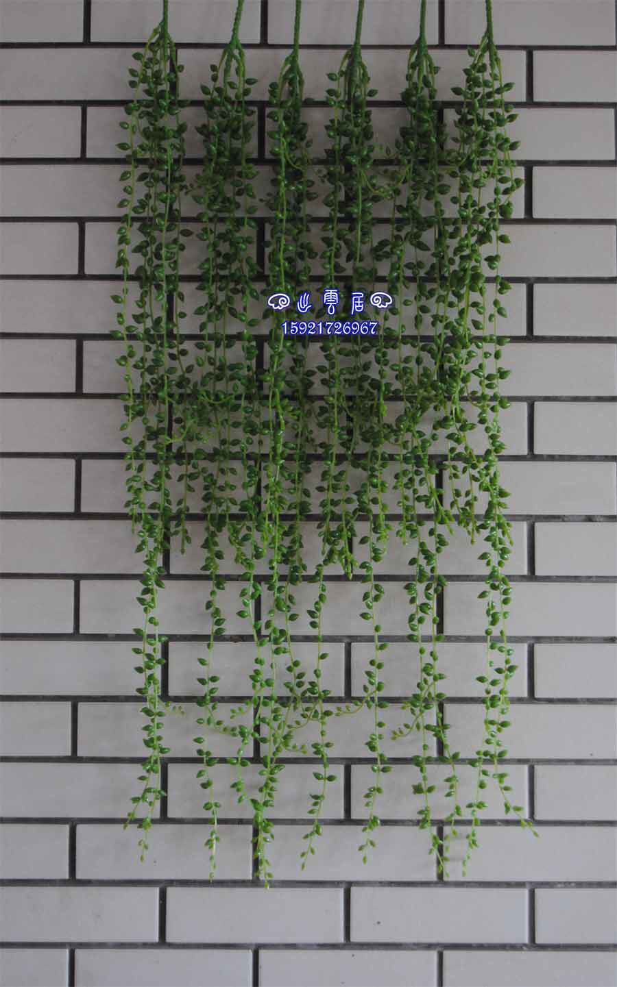 仿真情人泪 仿真知根花 蔓藤情人草包邮 仿真壁挂垂吊 仿真吊兰