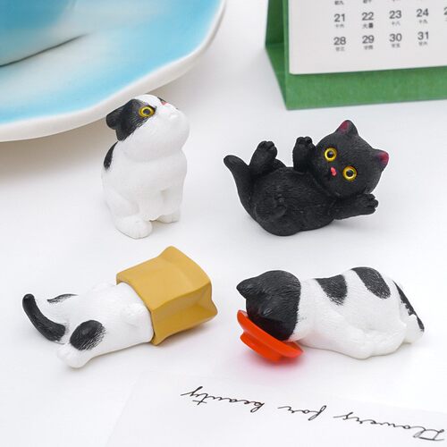 可爱玩耍小猫咪公仔萌粒 diy装饰品盲袋挂配件迷你车载桌面小摆件