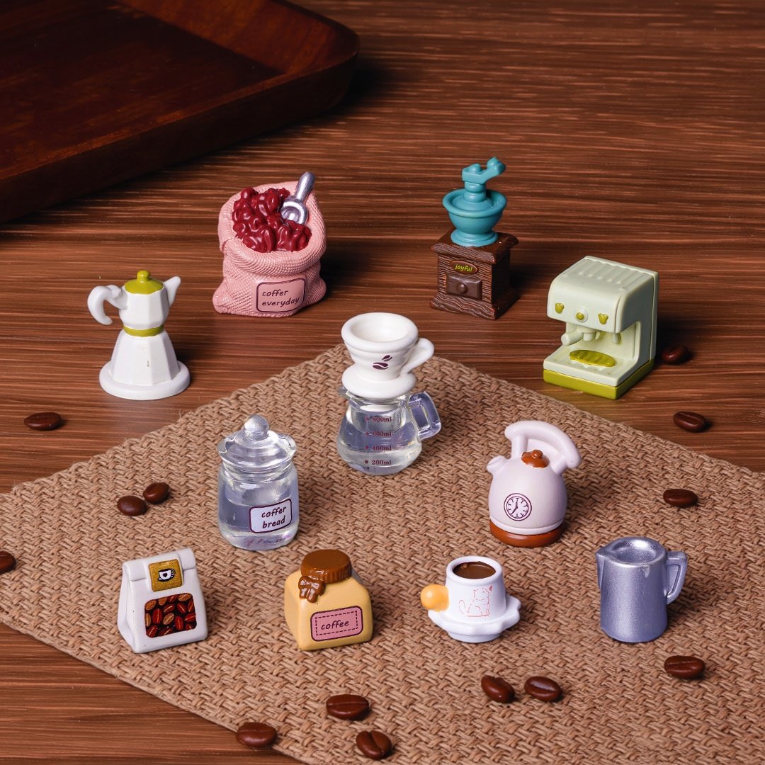 微景观创意摆件幸运咖啡小屋 diy娃娃屋家居装饰品车载桌面小摆件,玩具/童车/益智/积木/模型,奶油胶/树脂DIY配件,淘宝优惠券,粉丝福利购,淘宝优惠卷