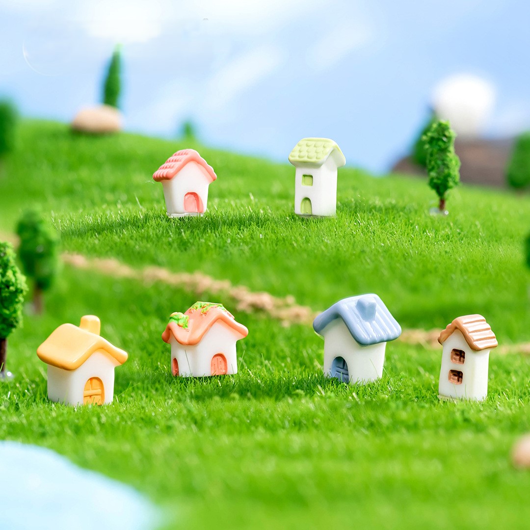 微景观创意可爱卡通迷你小房子屋