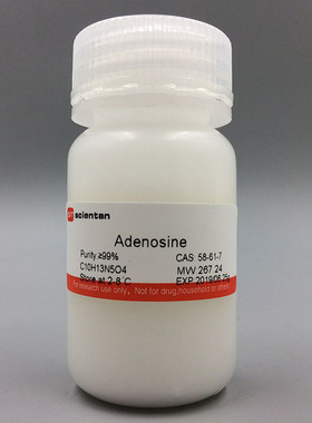 科研 腺苷 腺嘌呤核苷 Adenosine 58-61-7 Amresco 0325