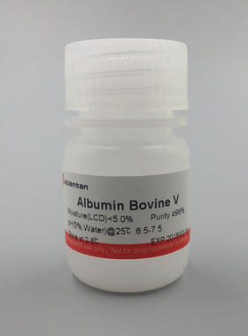 科研 牛血清白蛋白V 牛白 五组份 BSA Scientan 25G