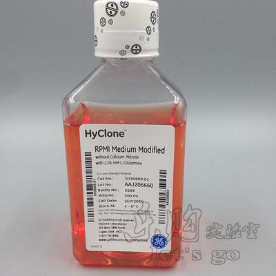 Hyclone/海克隆/GE 改良型RPMI-1640  SH30809.01 500ml
