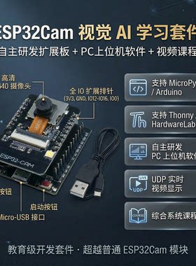 ESP32Cam视觉套件课程自研IDE