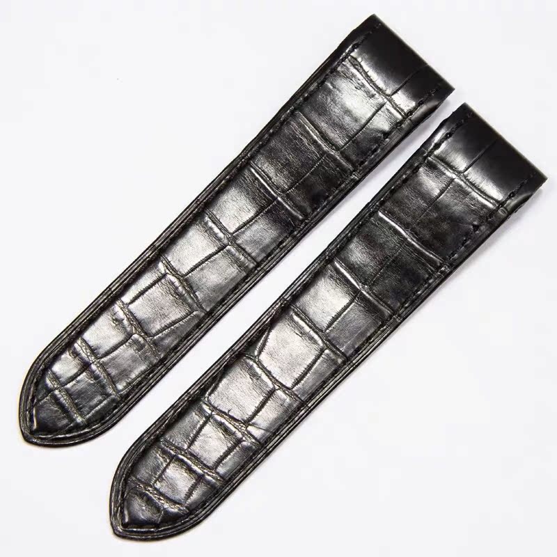 卡地亚适配山度士鳄鱼皮表带
