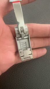 乐乐表行 适配劳力士迪通拿游艇手表表扣 钢带扣胶带表扣