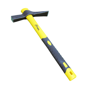 玻纤包塑柄整体锻打园艺探矿户外BC野营bushcraft泥工锤镐斧