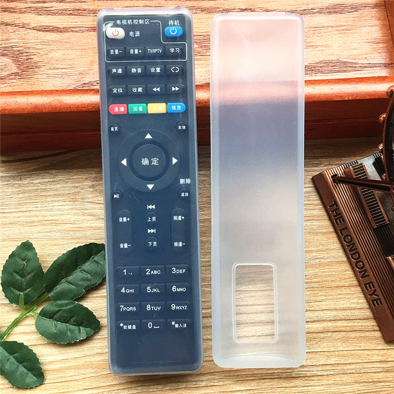 电信联通广东硅胶透明遥控器套
