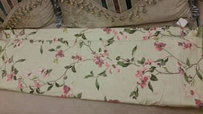 水星家纺 纯棉三/四件套 夏沫之晨全棉斜纹印花床单被套床上用品