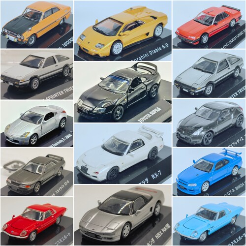 二手1/64左右FTOYS田宫车模日产GTR兰博基尼丰田SUPRA本田NSX350Z