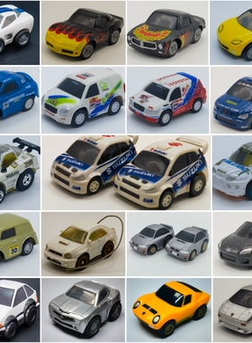 二手CHORO Q巧乐车TAKARATOMY头文字D回力Q车拉力赛头文字D达喀尔