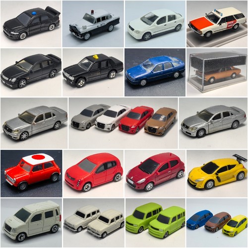1/87左右 小型四门车模型mini甲壳虫北斗星皇冠5系捷豹斯巴鲁奔驰