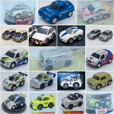 二手CHORO Q巧乐车TAKARATOMY头文字D回力Q车拉力赛头文字D达喀尔