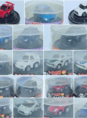 二手Q版小比例日系WONDA TAKARA双门跑车GTR350ZRX7斯巴鲁力狮