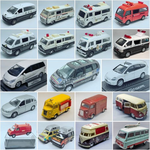 二手1/32 1/43大比例VAN面包T1Diapet丰田海狮日产碧莲三菱得利卡