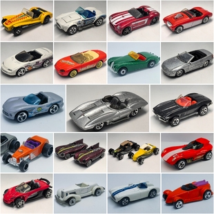 1/64左右二手风火轮火柴盒敞篷跑车捷豹蝰蛇道奇谢尔比