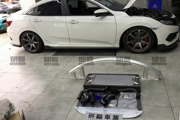 【civic】16款新思域中冷套件/十代思域改装saber加强版中冷套件
