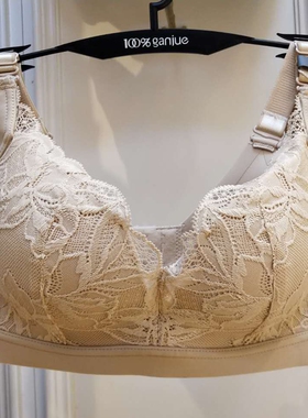 100%感觉百分百调整加强侧收超棸胧无钢圈内衣夏季薄B杯文胸 1459