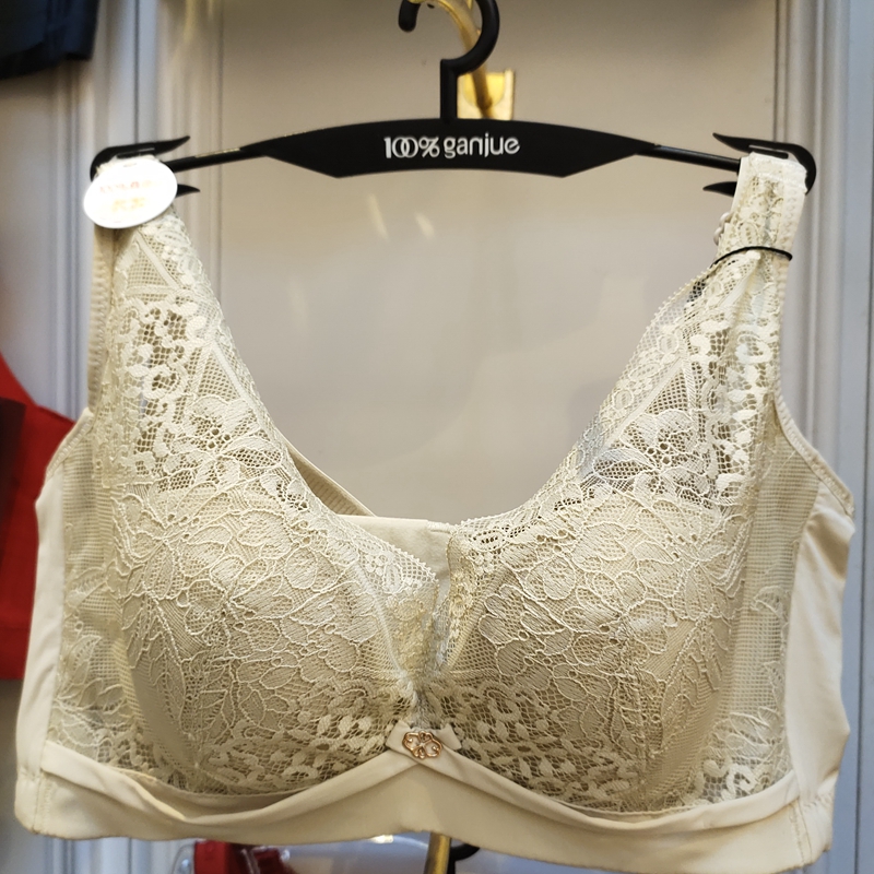 百分百感觉夏季软钢圈桑蚕丝内衣