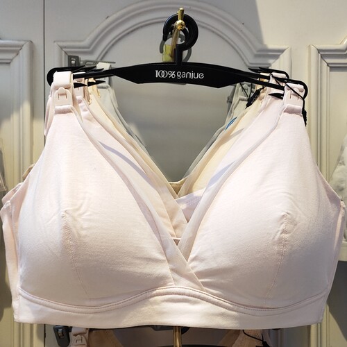 百分百感觉舒适上开扣哺乳内衣