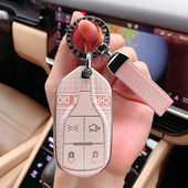 适用玛莎拉蒂钥格雷嘉万特车吉博力levante 总裁高档女钥匙套壳包