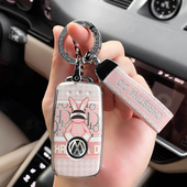 适用于大众迈腾钥匙包19款 帕萨特 B8钥匙包大众蔚揽CC钥匙扣壳21款