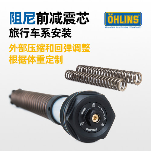 哈雷大道双灯改装ohlins前减震芯