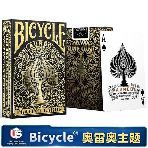 bicycle单车扑克牌 主题艺术高颜值收藏花切纸牌 奥雷奥V2主题