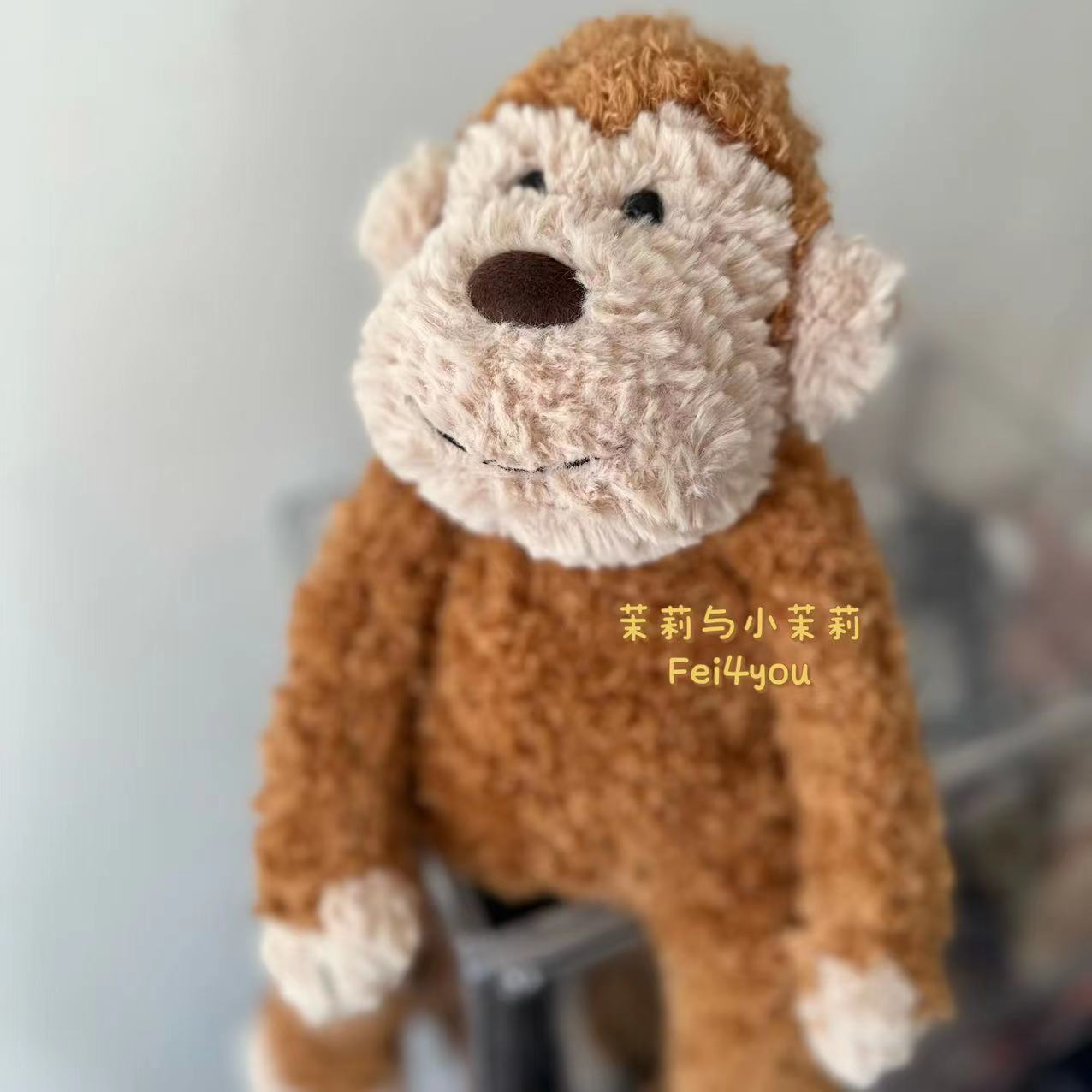 英国jELLYCAT25周年Junglie丛林猴子可爱安抚毛绒玩具玩偶礼物