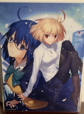 港版 索尼PS4游戏 月姬 A piece of blue glass moon 特典 画板