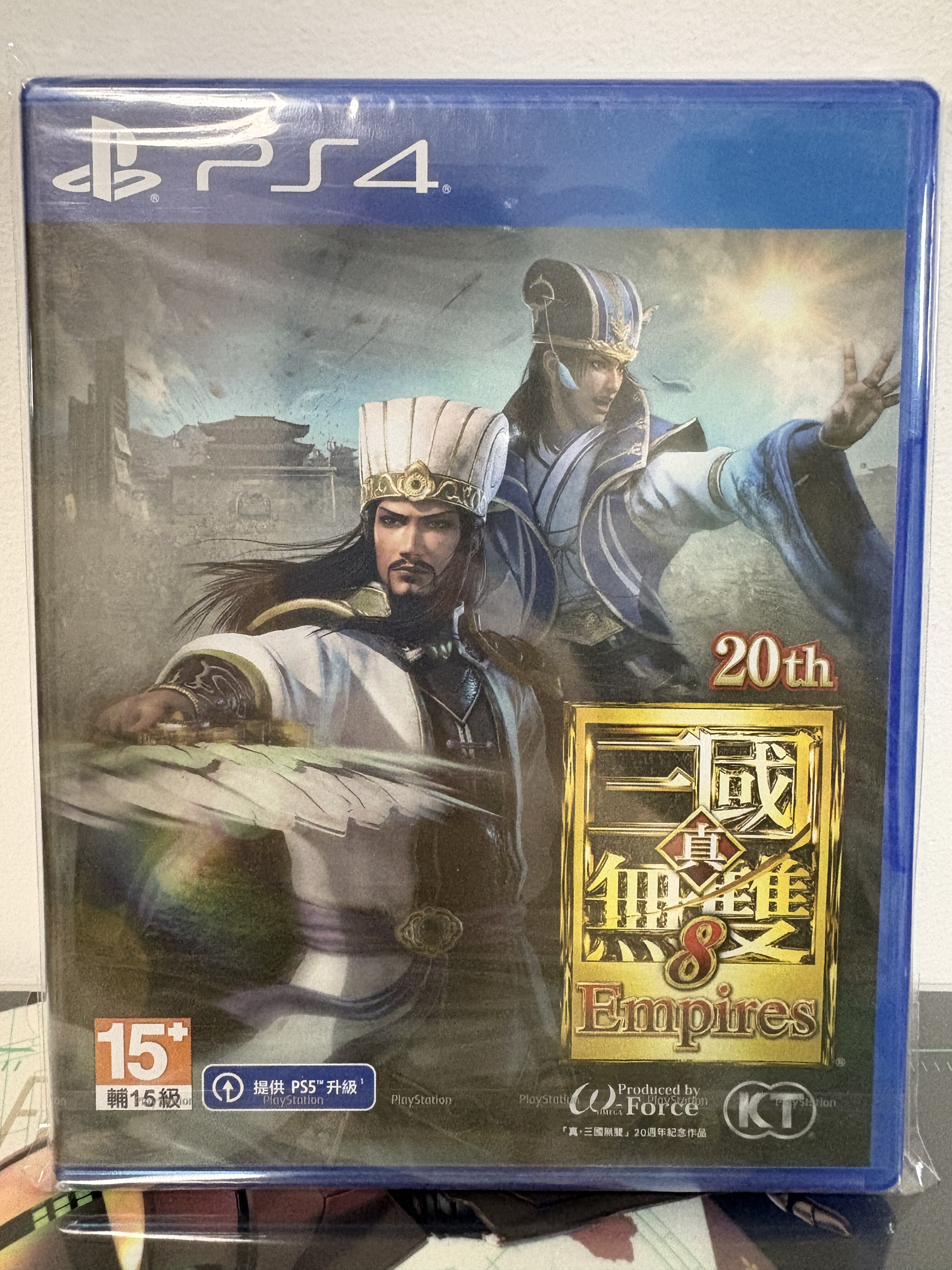 现货 港版原封 PS4真三国无双8帝国 中文 全新未拆  免费升级ps5