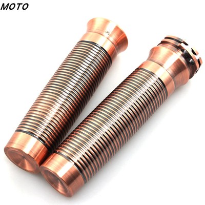 哈雷摩托车改装手把883 120 48运动者系列戴娜肥仔铜色手胶套25mm