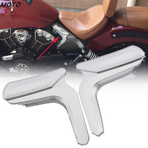 适用印第安 侦察兵 轻骑兵 Indian Scout 改装中部装饰盖 电镀件