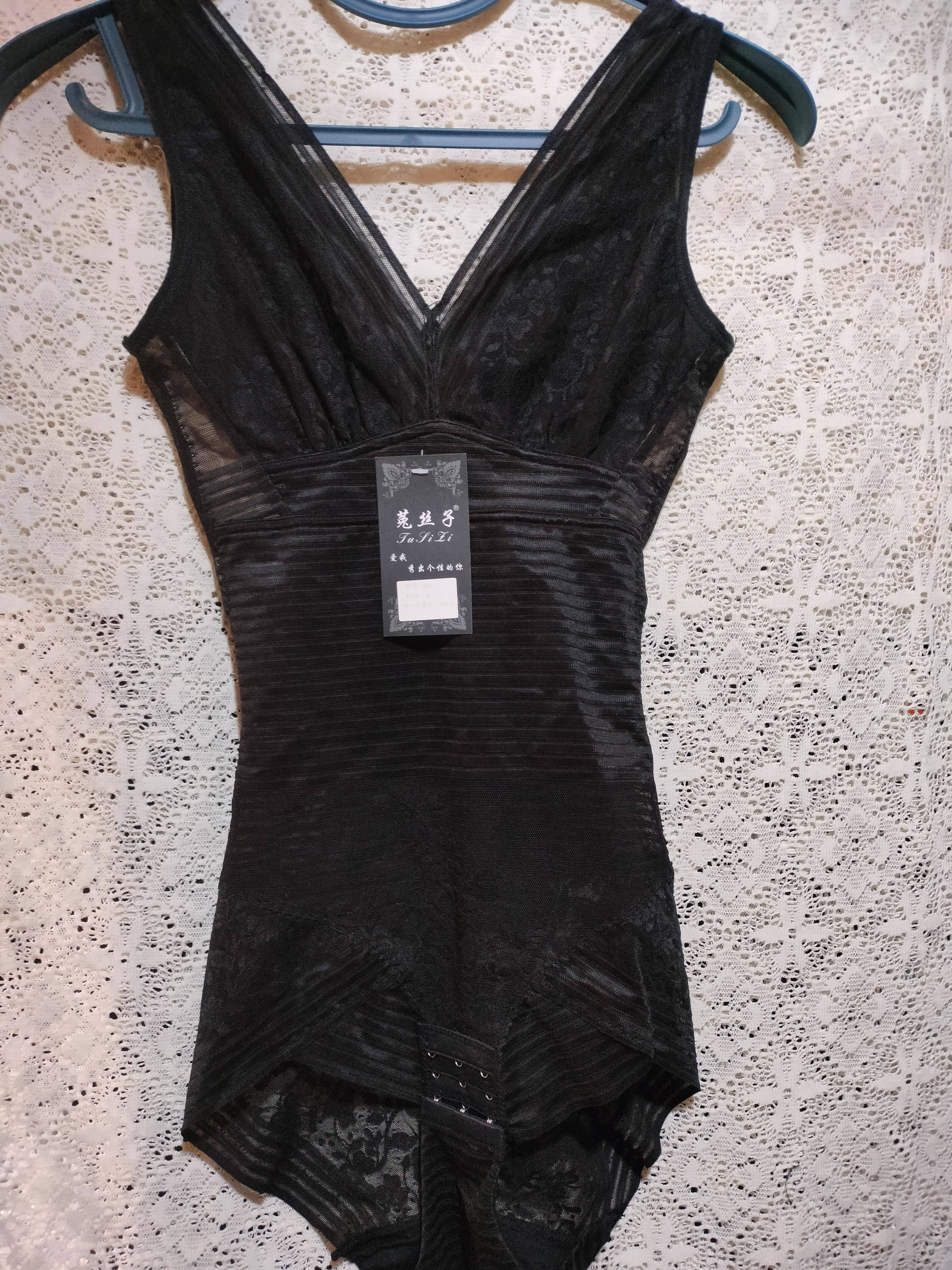 夏季超薄连体塑身衣三角性感透明M建议80-95斤左右