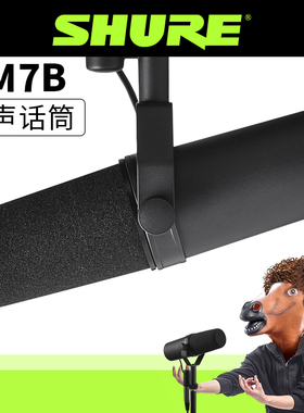 Shure/舒尔 SM7B电台广播主播录音直播专业动圈话筒 愤怒的调音师